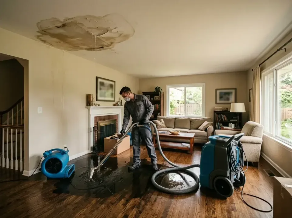 attic-pipe-burst-ceiling-drip-008 — frequently asked questions, Water Damage Restoration & Carpet Care in Apalachin, NY